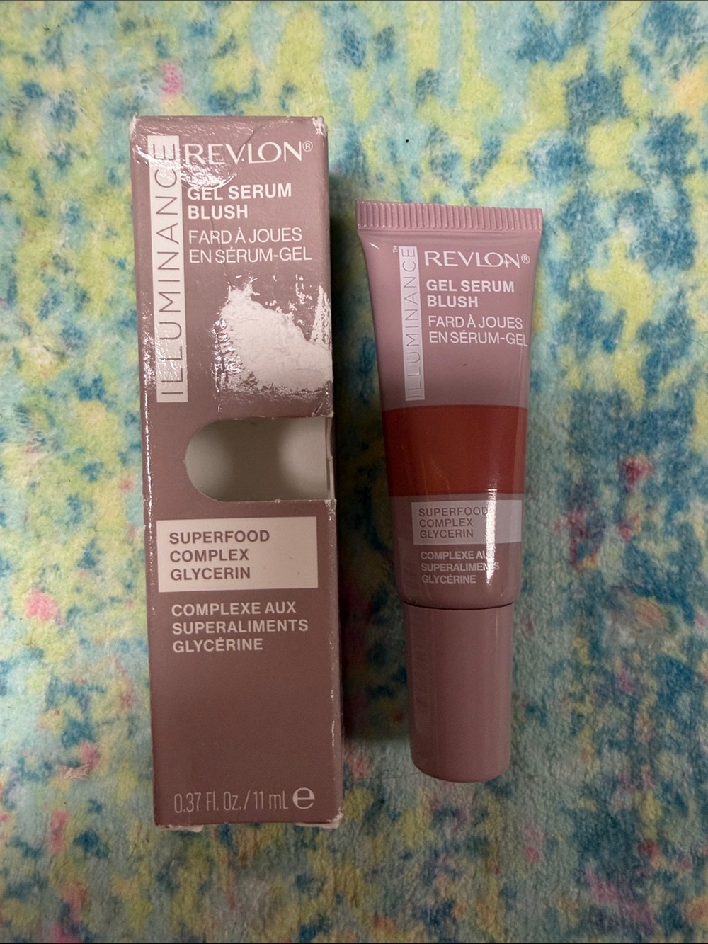 Revlon Gel Serum Blush — Mauve Pink
